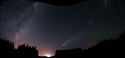 Comet McNaught Panorama
