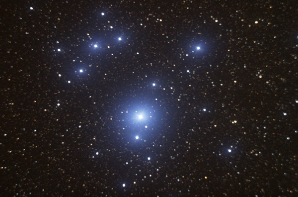 Open Cluster IC 2602 or Southern Pleiades
