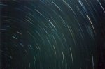 Star Trails Near South Celestial Pole